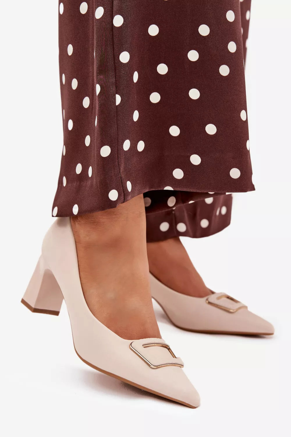 Bateliai su blokinio kulno modelis 216315 Step in style