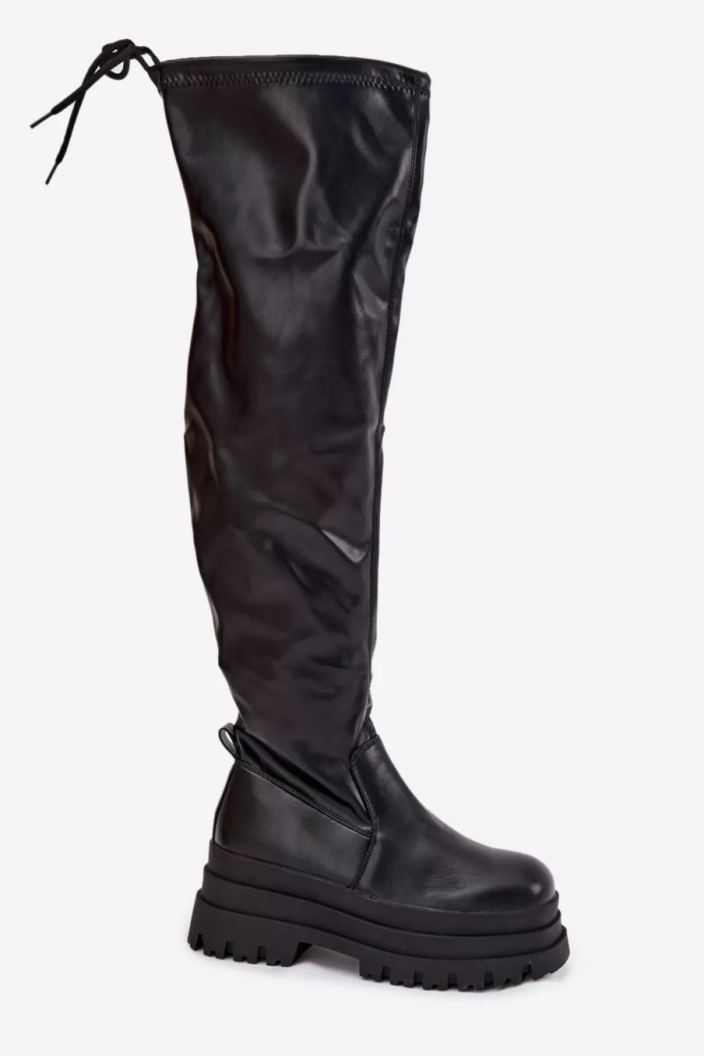Aukštakulniai batai iki šlaunų, modelis 216659 Step in style