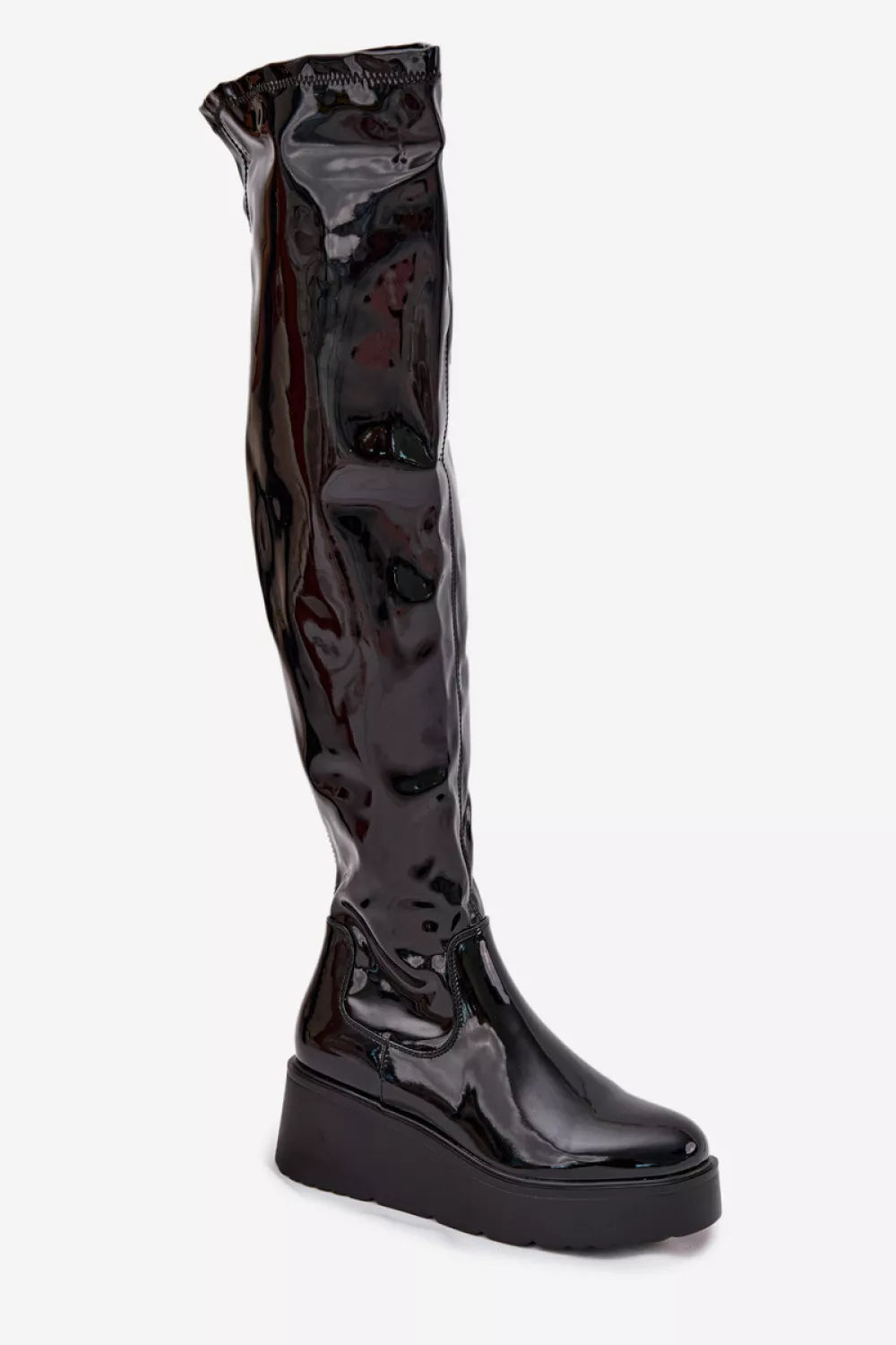 Ilgaauliai batai iki šlaunų, modelis 216661 Step in style