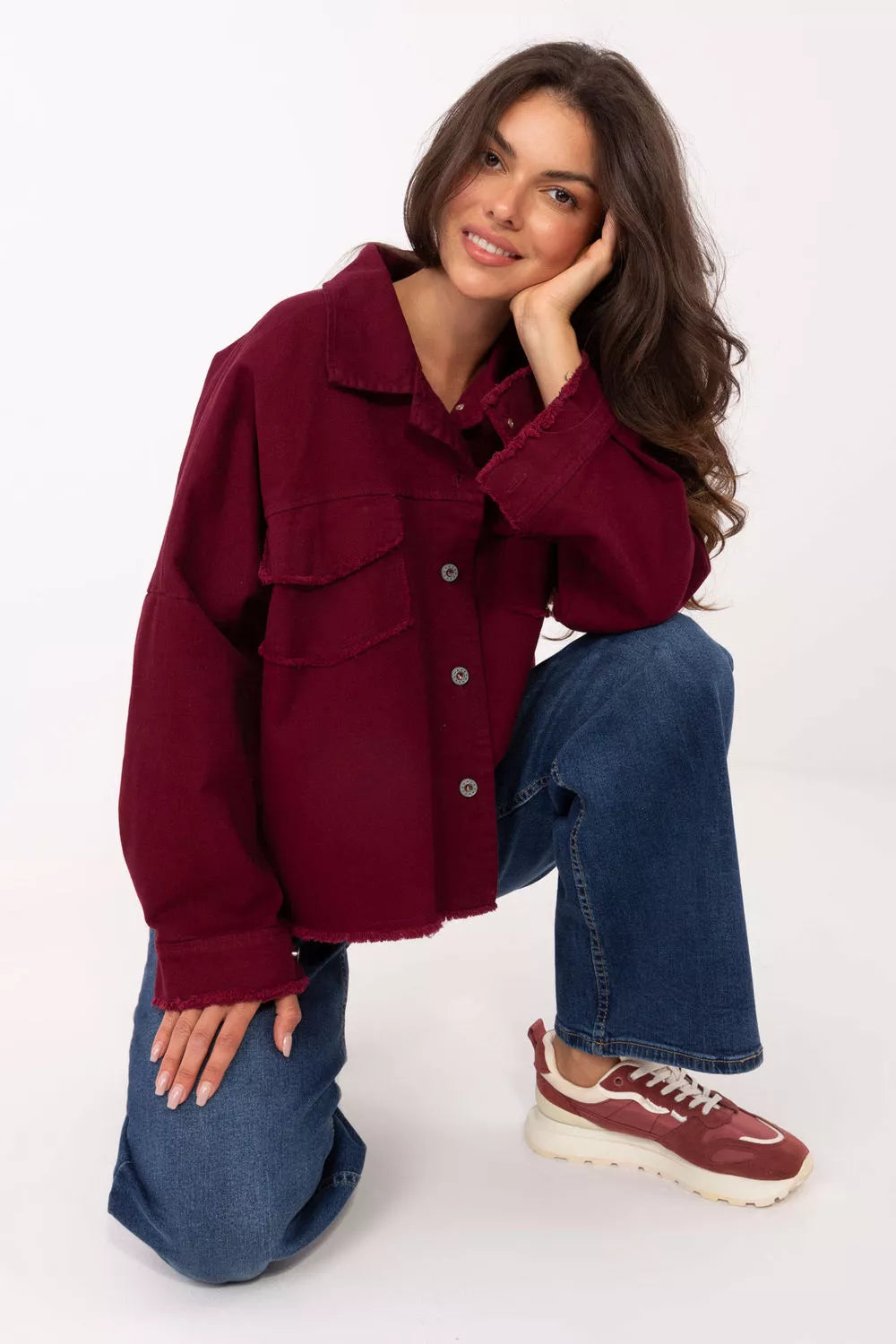 Marškiniai ilgomis rankovėmis, modelis 216741 Rue Paris