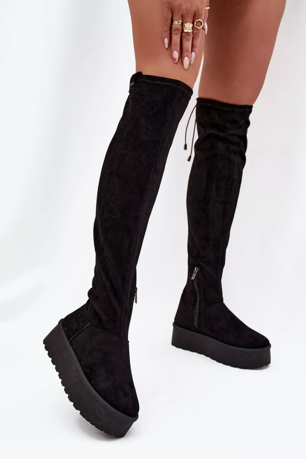 Auliniai batai iki šlaunų modelis 216790 Step in style