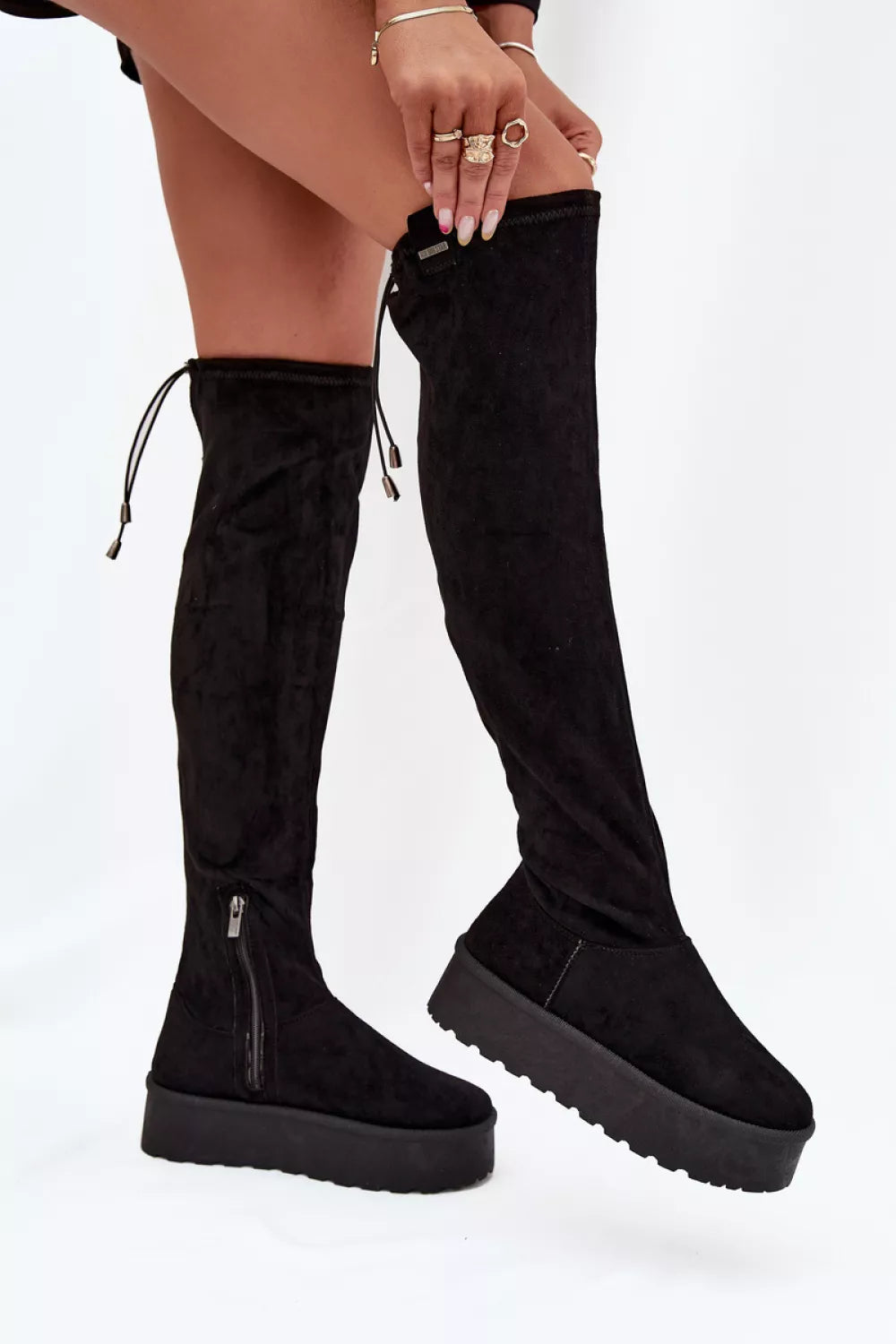 Auliniai batai iki šlaunų modelis 216790 Step in style