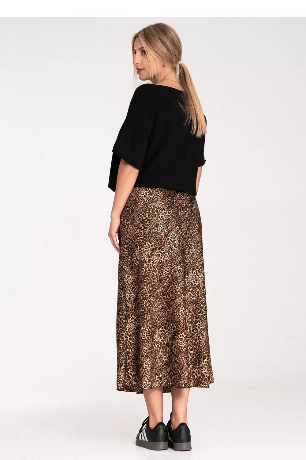 Bluzonas su plačiomis rankovėmis, modelis 217074 Figl