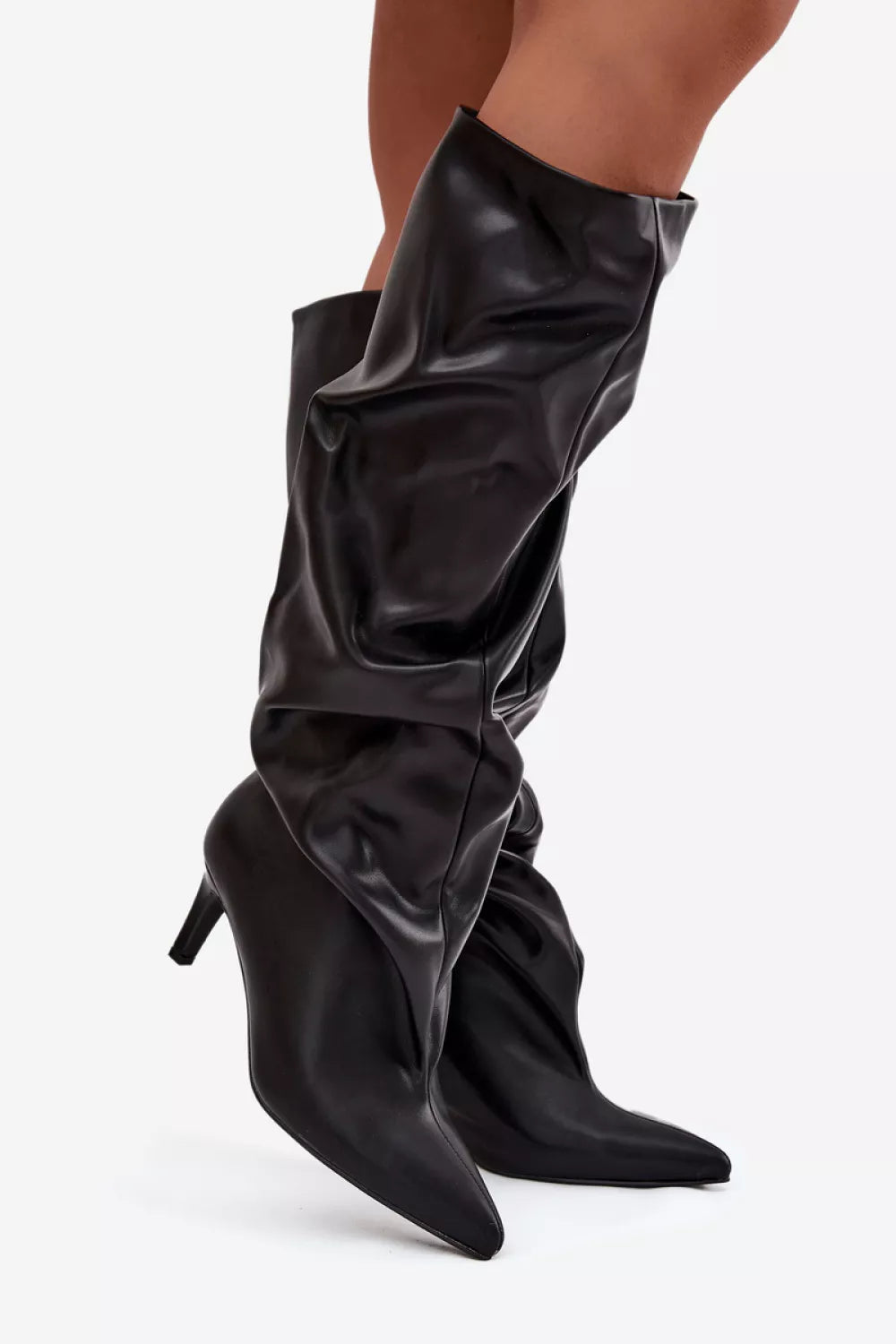 Auliniai batai su kulnu, modelis 217206 Step in style