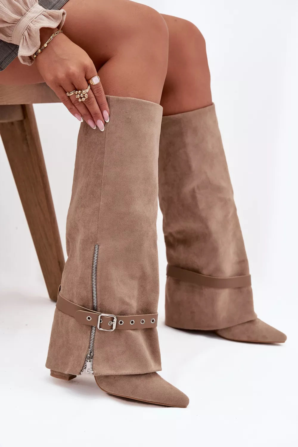 Auliniai batai su kulnu modelis 217210 Step in style