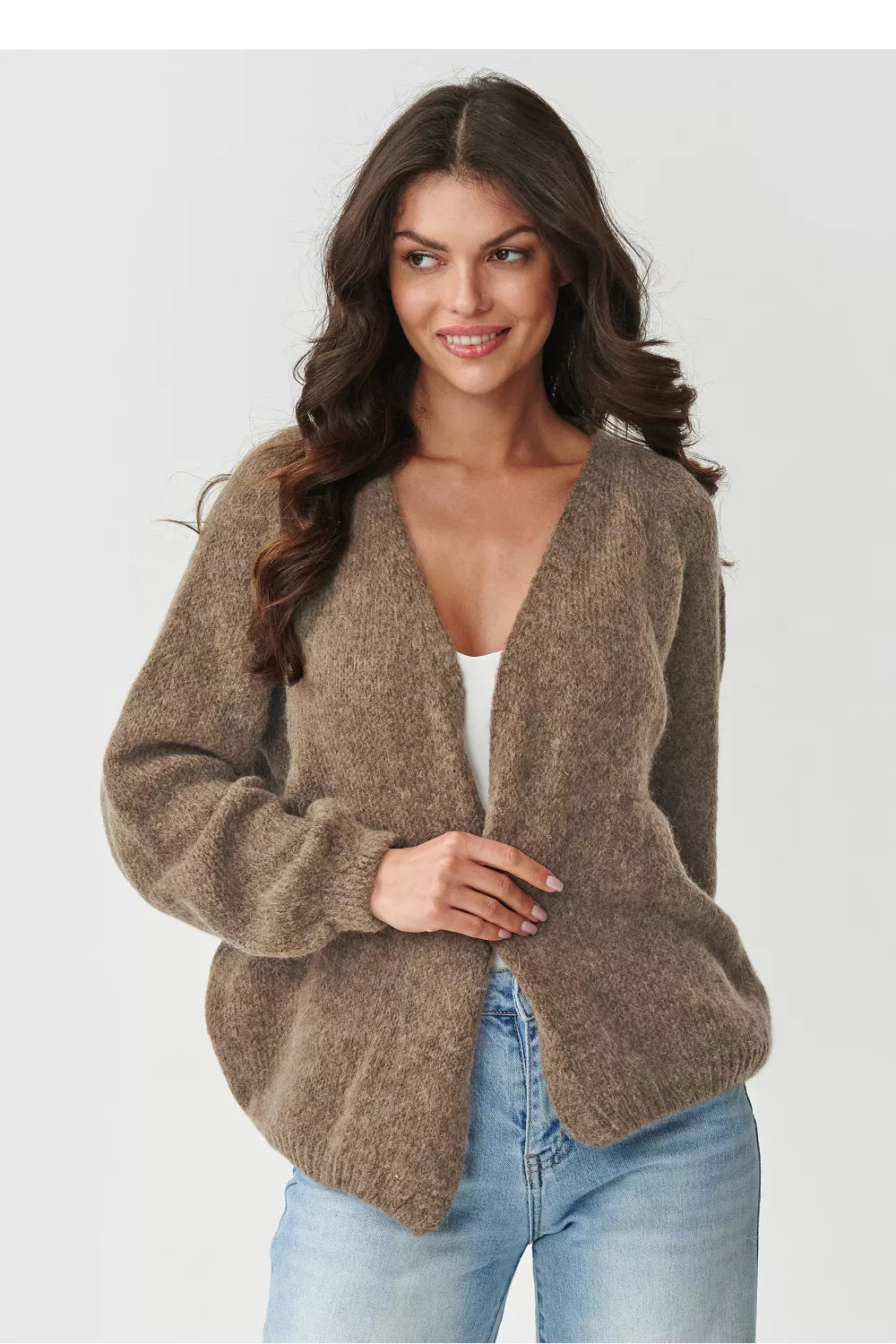 Kardiganas modelis 217365 Makadamia