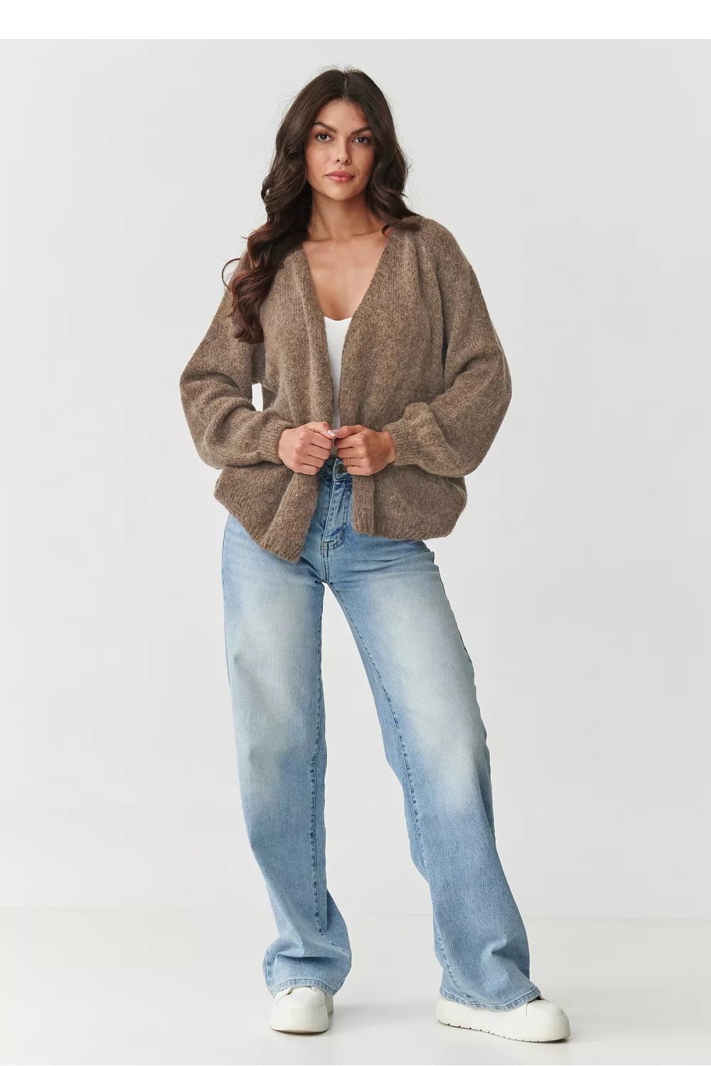 Kardiganas modelis 217365 Makadamia