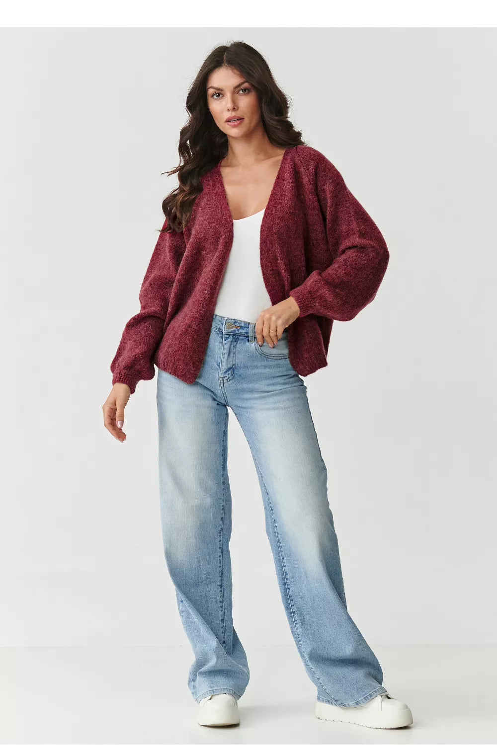 Kardiganas modelis 217368 Makadamia