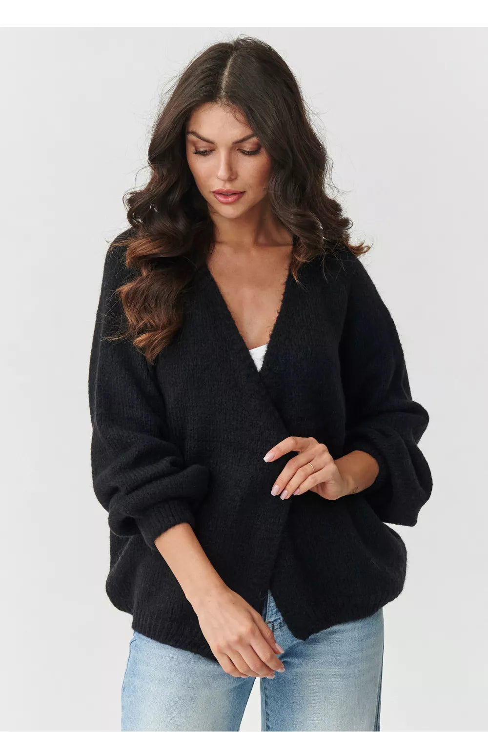 Kardiganas modelis 217371 Makadamia