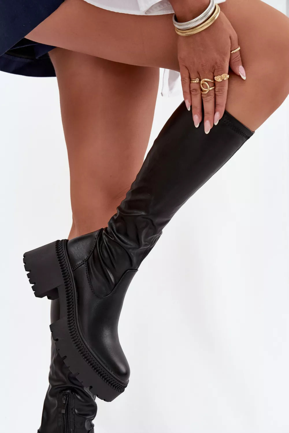 Aulinukai iki šlaunų modelis 217516 Step in style