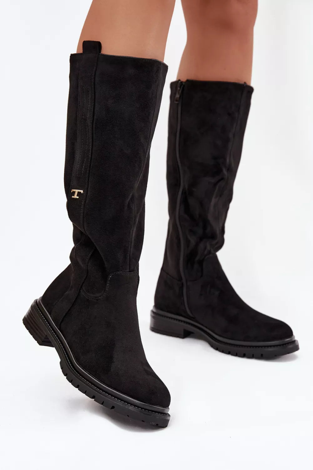 Auliniai batai iki šlaunų modelis 217517 Step in style