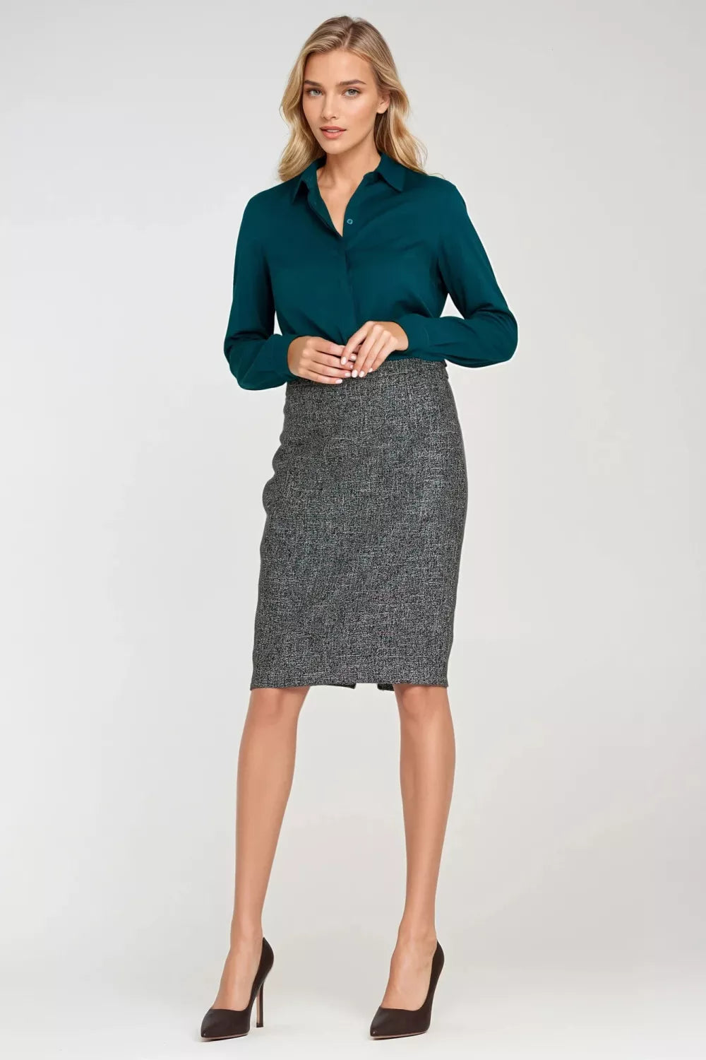 Marškiniai ilgomis rankovėmis modelis 217577 Nife