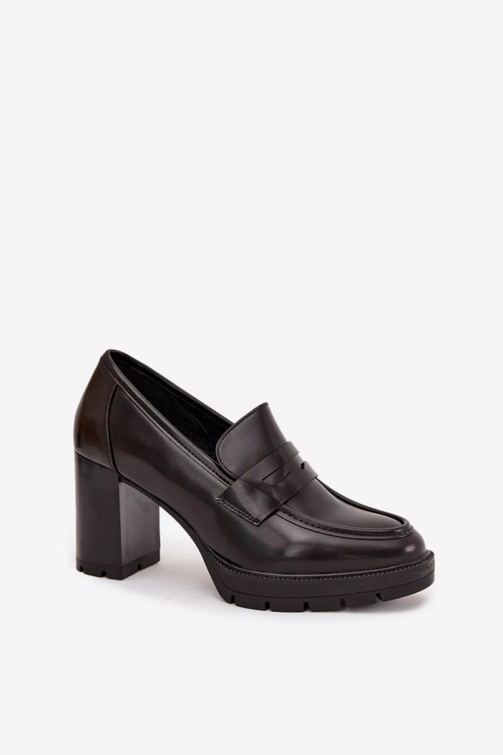 Žemi batai su kulniuku model 217689 Step in style