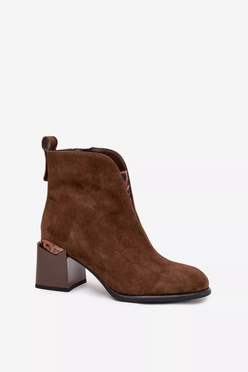 Auliniai batai su kulnu, modelis 217728 Step in style