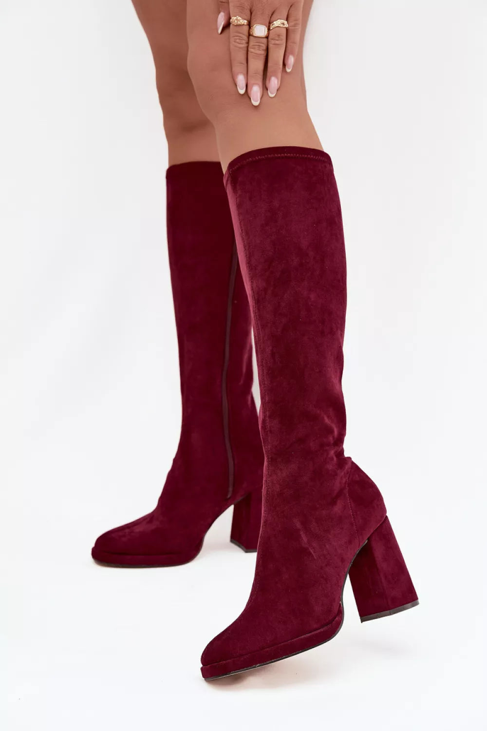 Auliniai batai su kulnu, modelis 217761 Step in style