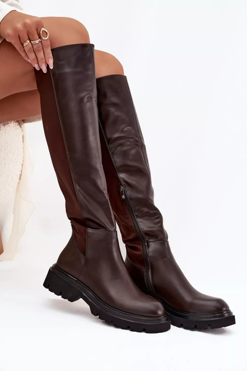 Ilgiaauliai batai, modelis 217821, Step in style