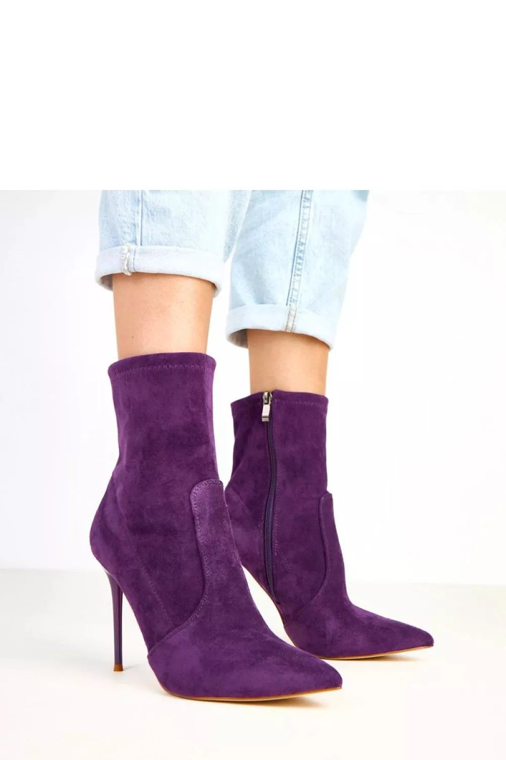 Auliniai batai su kulnu, modelis 217903 Solea