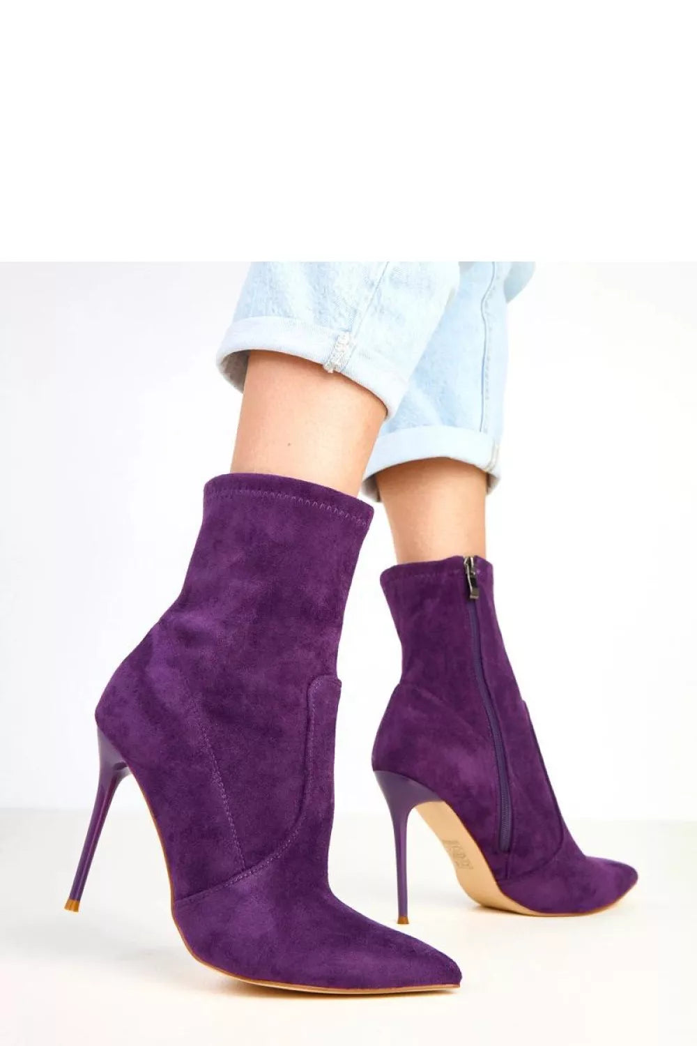 Auliniai batai su kulnu, modelis 217903 Solea