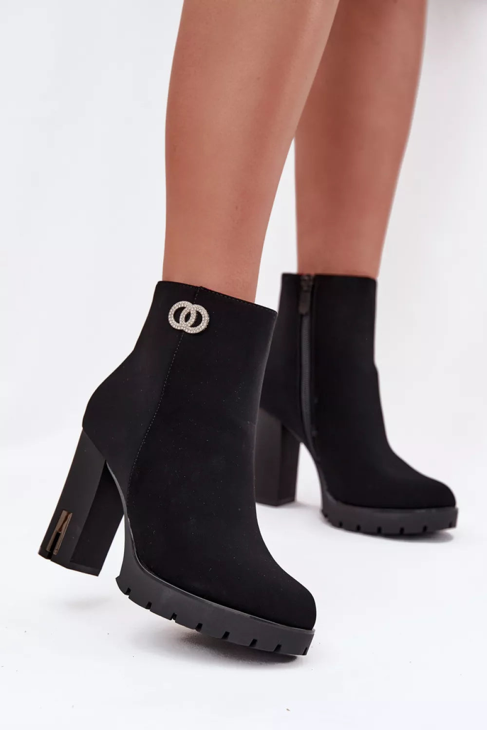 Auliniai batai su kulnu modelis 218077 Step in style