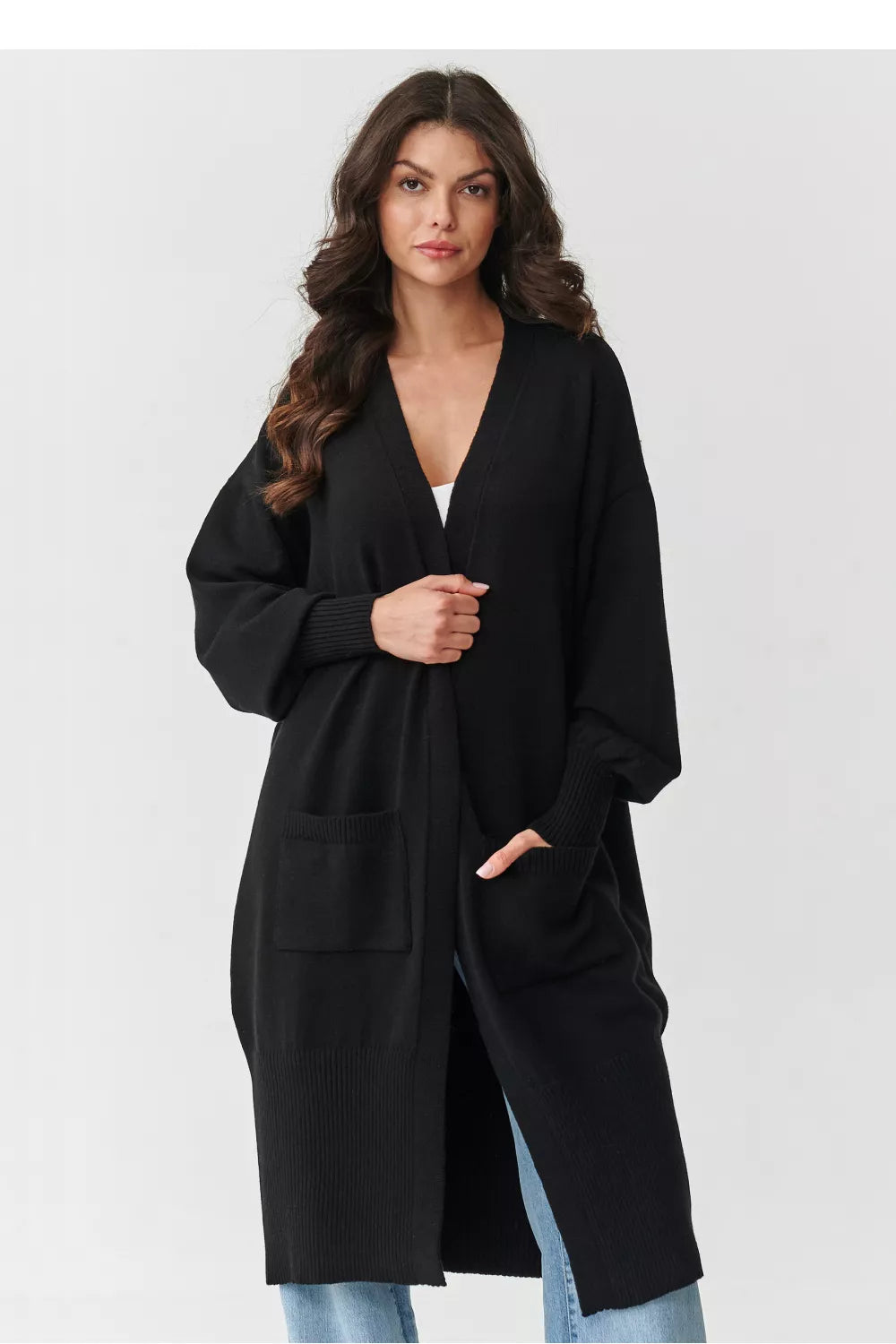 Kardiganas modelis 218107 Makadamia