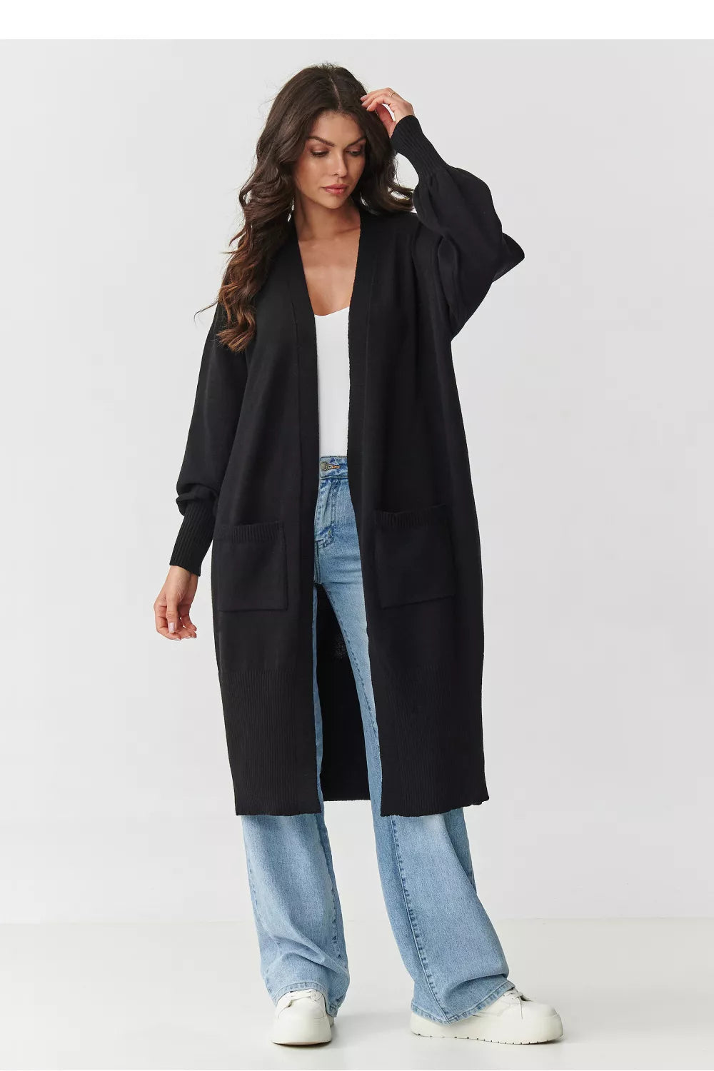 Kardiganas modelis 218107 Makadamia