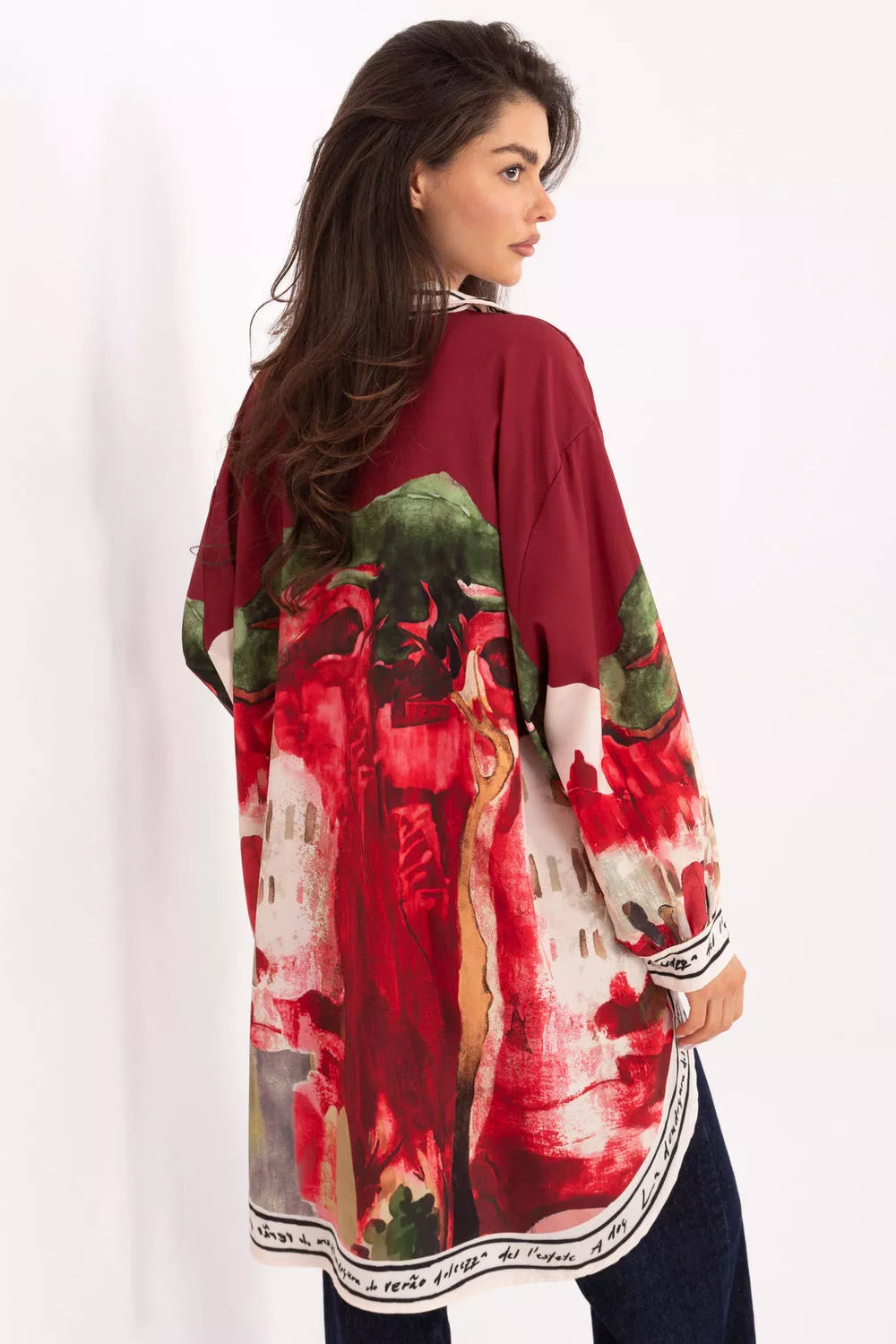 Marškiniai ilgomis rankovėmis modelis 218392 Rue Paris