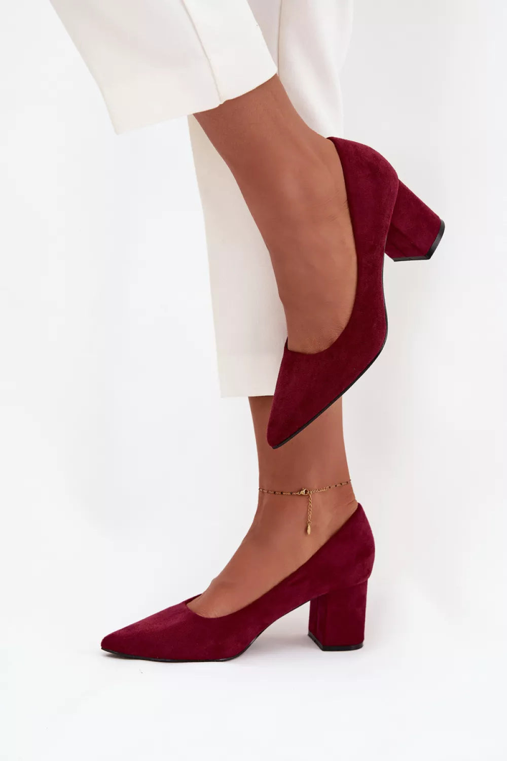 Bateliai su storu kulnu, modelis 218682 Step in style