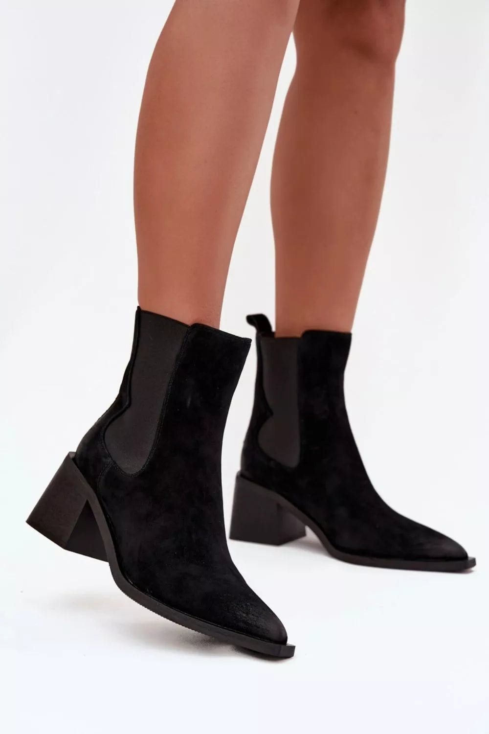Auliniai batai su kulnu modelis 218704 Step in style