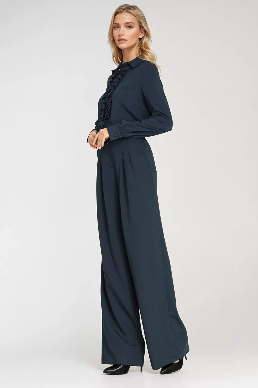 Marškiniai ilgomis rankovėmis modelis 218899 Nife