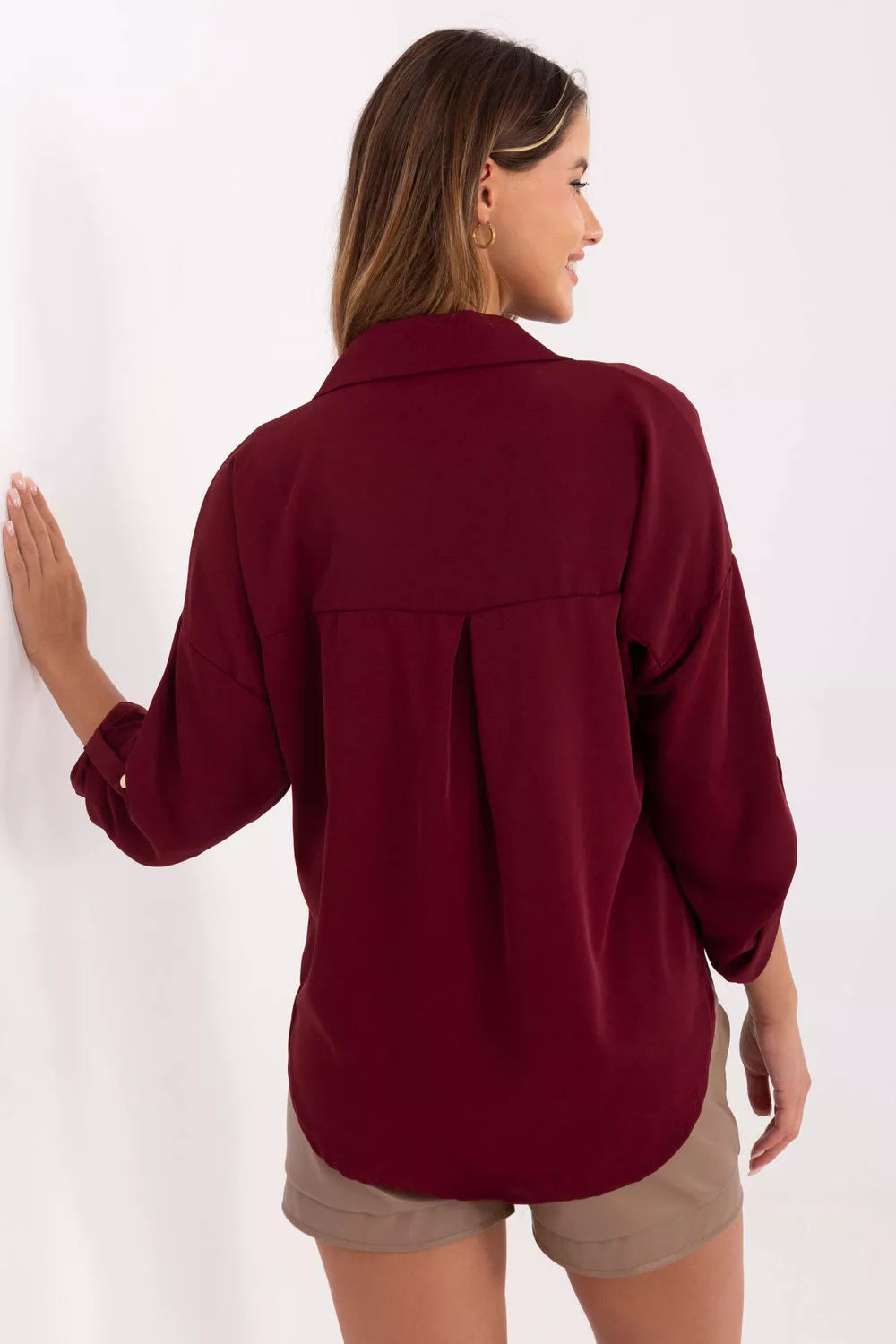 Marškiniai ilgomis rankovėmis modelis 219049 Rue Paris