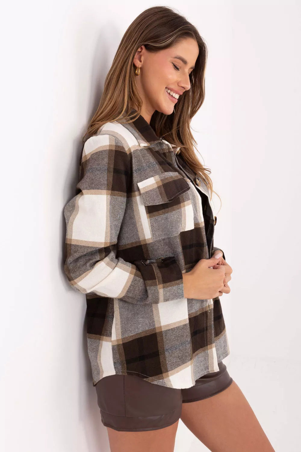 Marškiniai ilgomis rankovėmis, modelis 219076 Rue Paris