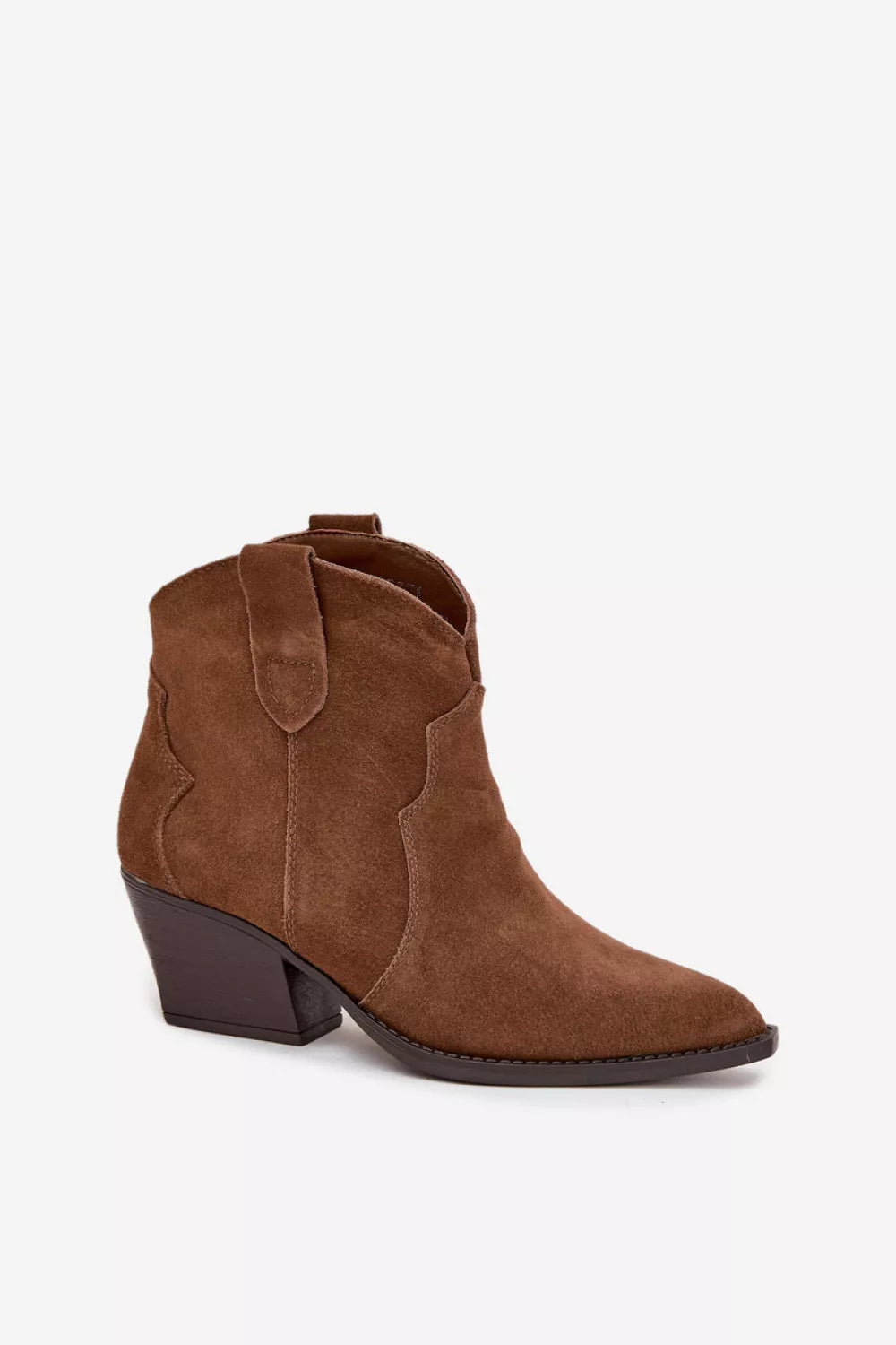 Auliniai batai su kulnu, modelis 219126 Step in style
