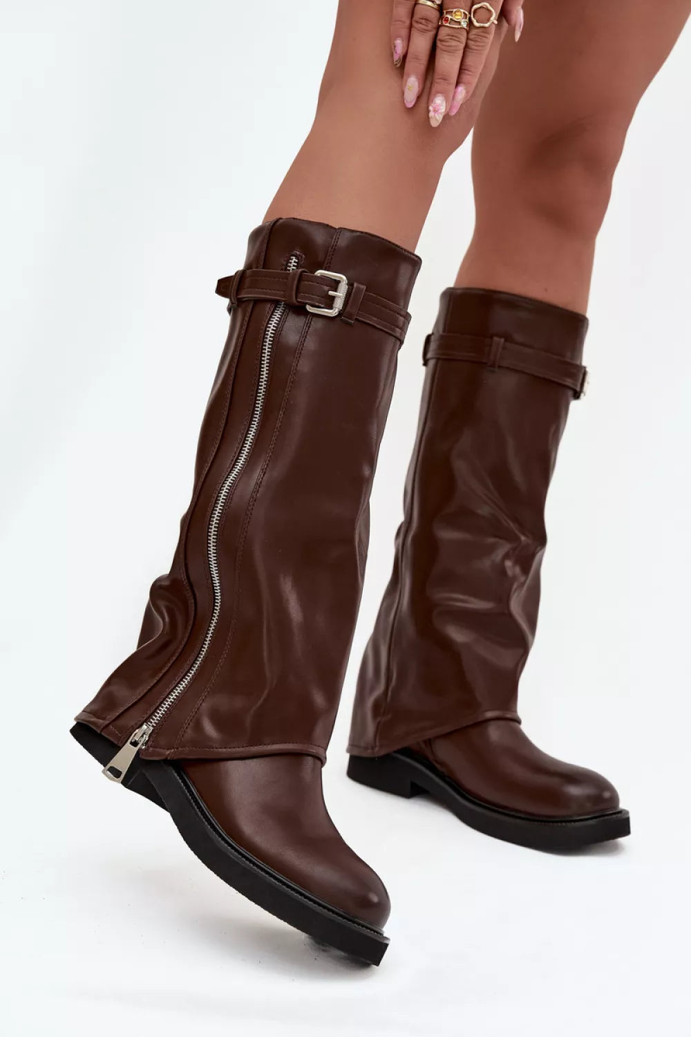 Aulinukai iki šlaunų, modelis 219140 Step in style
