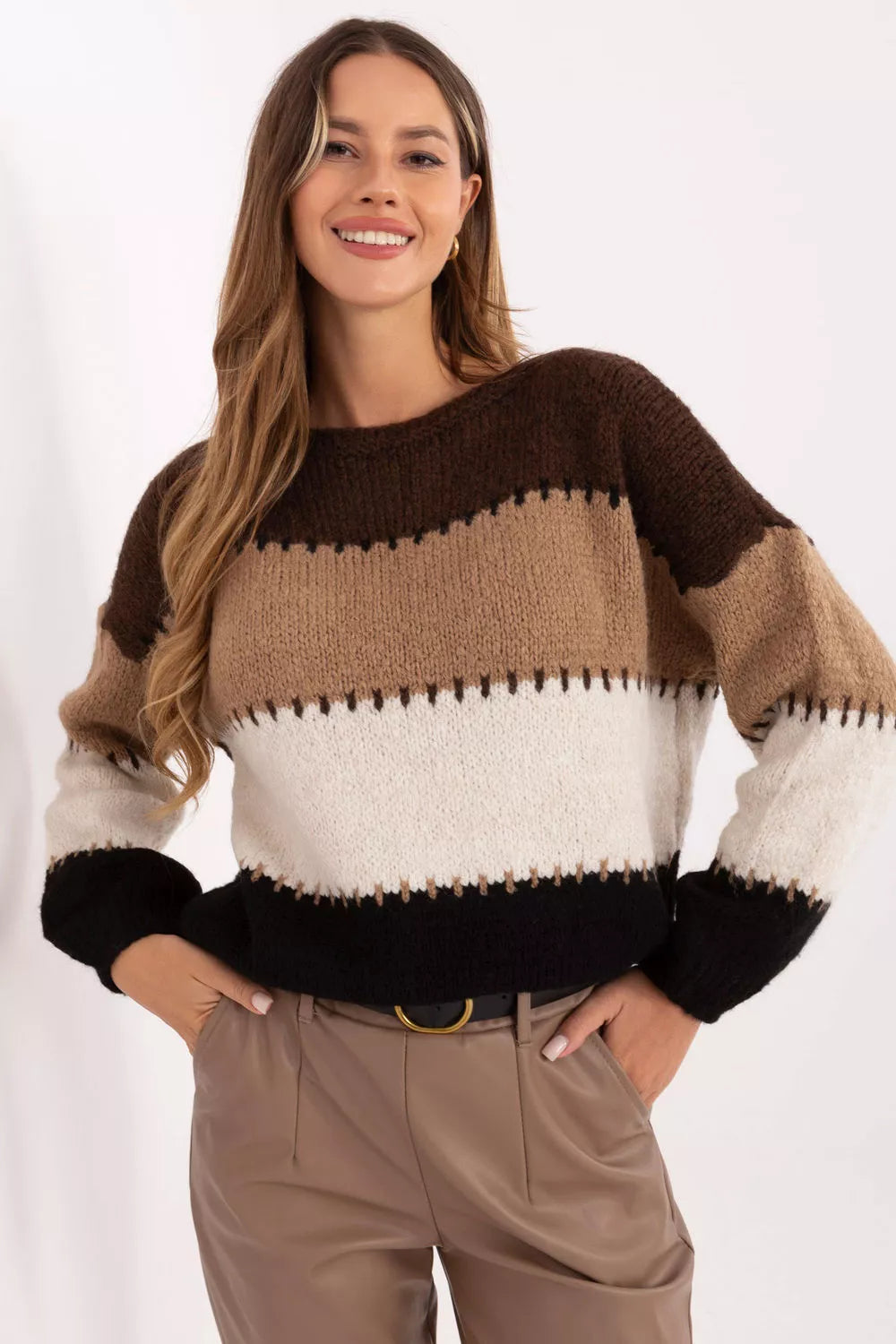 Megztinis modelis 219186 Italy Moda
