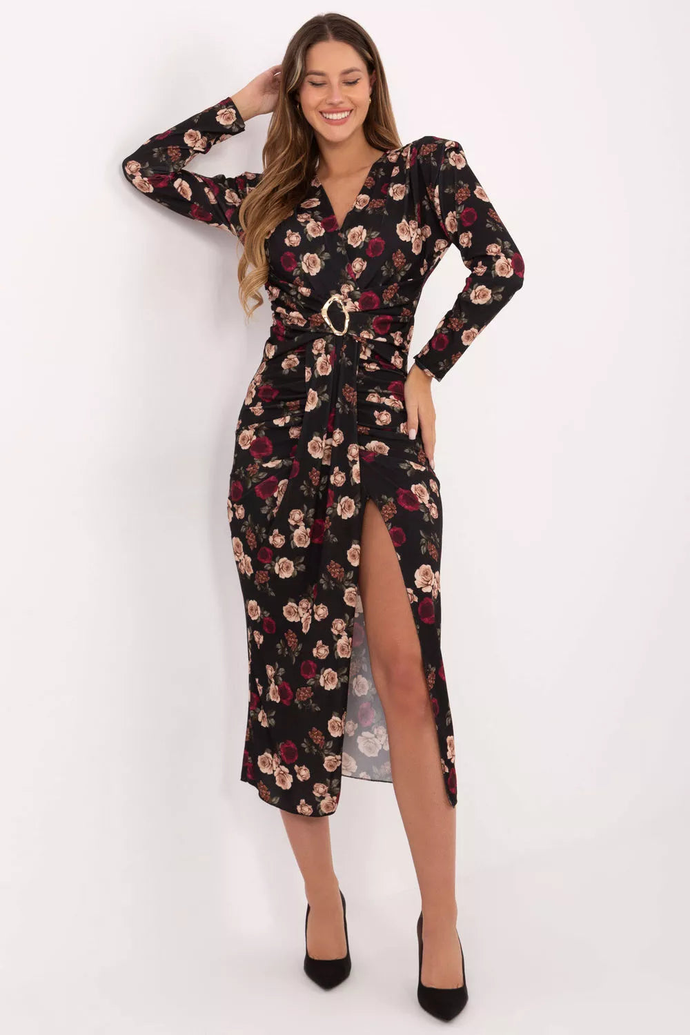 Kokteilinė suknelė modelis 219195 Italy Moda