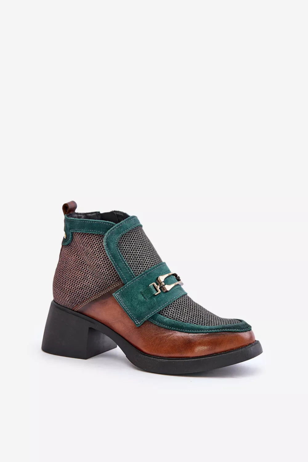 Auliniai batai su kulnu, modelis 219253 Step in style