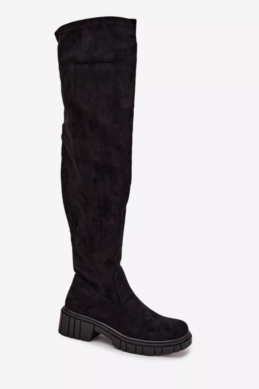 Aukštakulniai batai iki šlaunų, modelis 219261 Step in style