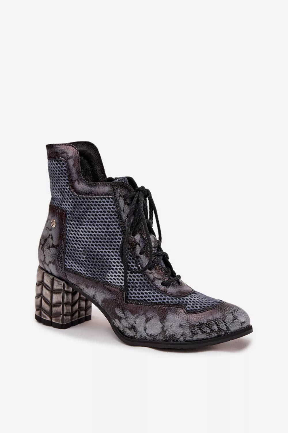 Auliniai batai su kulnu, modelis 219582, Step in style