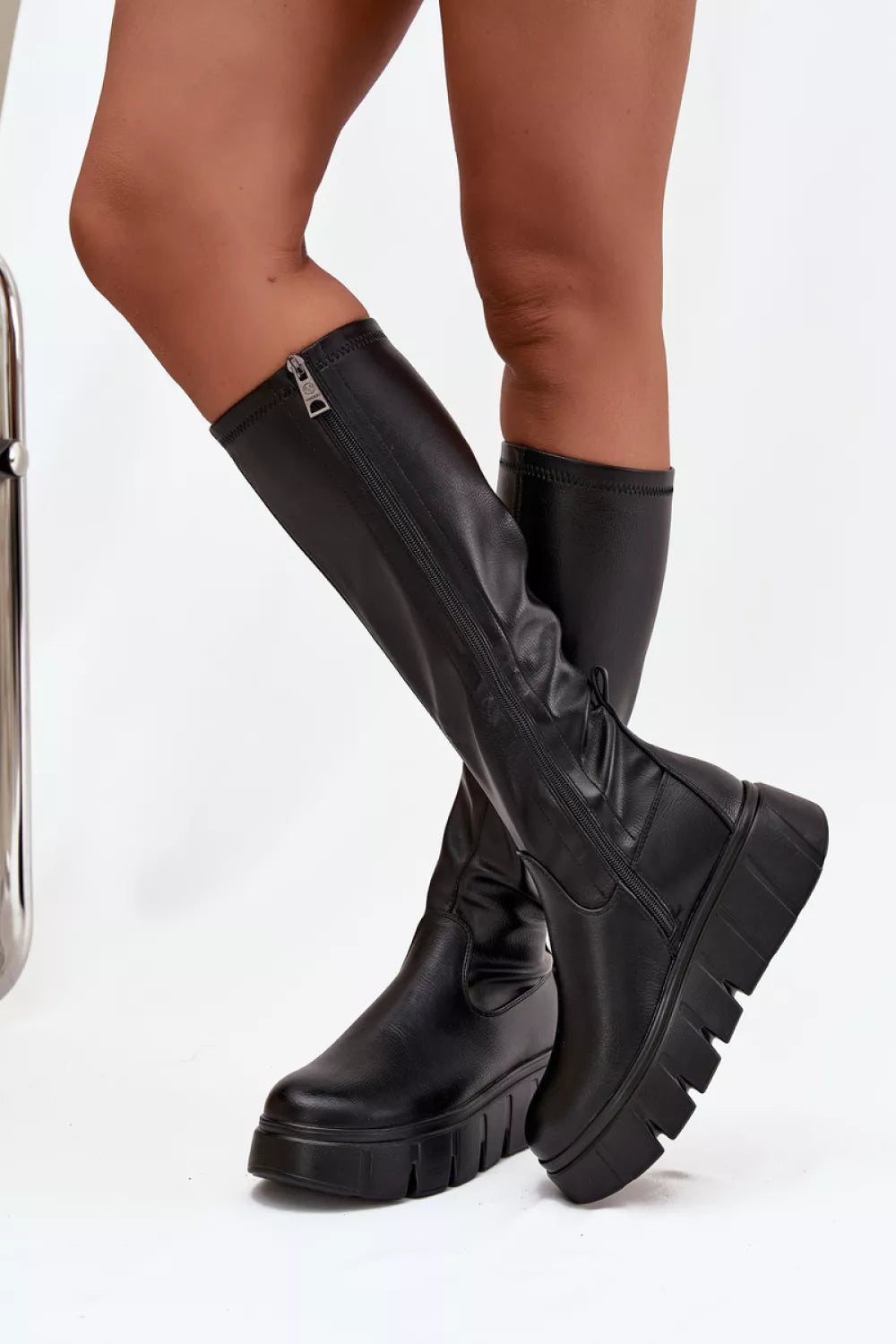 Auliniai batai iki šlaunų, modelis 219588, Step in style