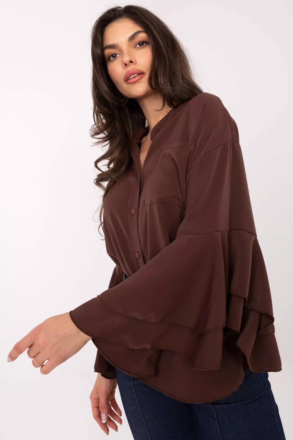 Marškiniai ilgomis rankovėmis, modelis 219625 Rue Paris