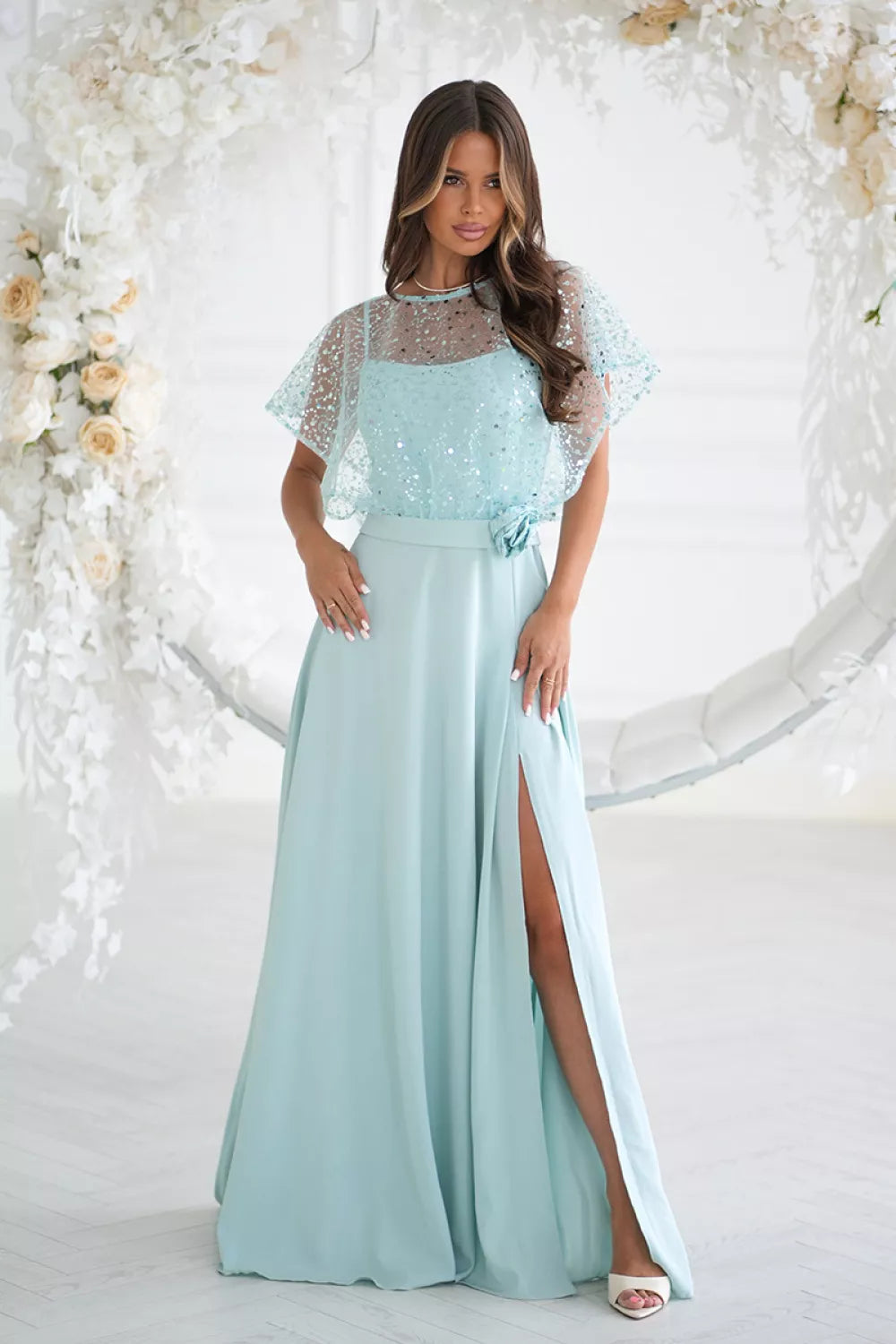 Ilga suknelė modelis 219695 Bicotone