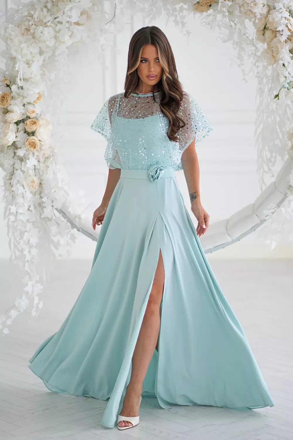 Ilga suknelė modelis 219695 Bicotone