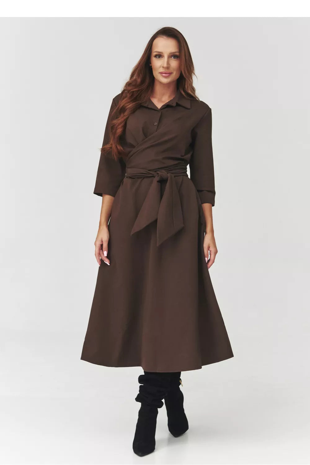 Dieninė suknelė modelis 219745 Makadamia