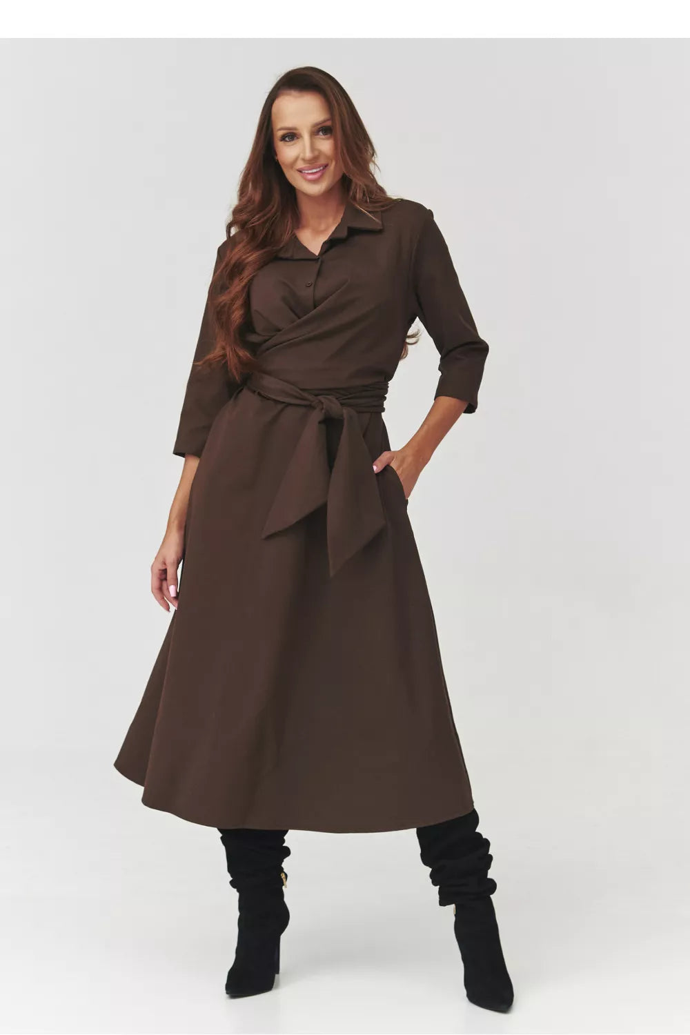 Dieninė suknelė modelis 219745 Makadamia