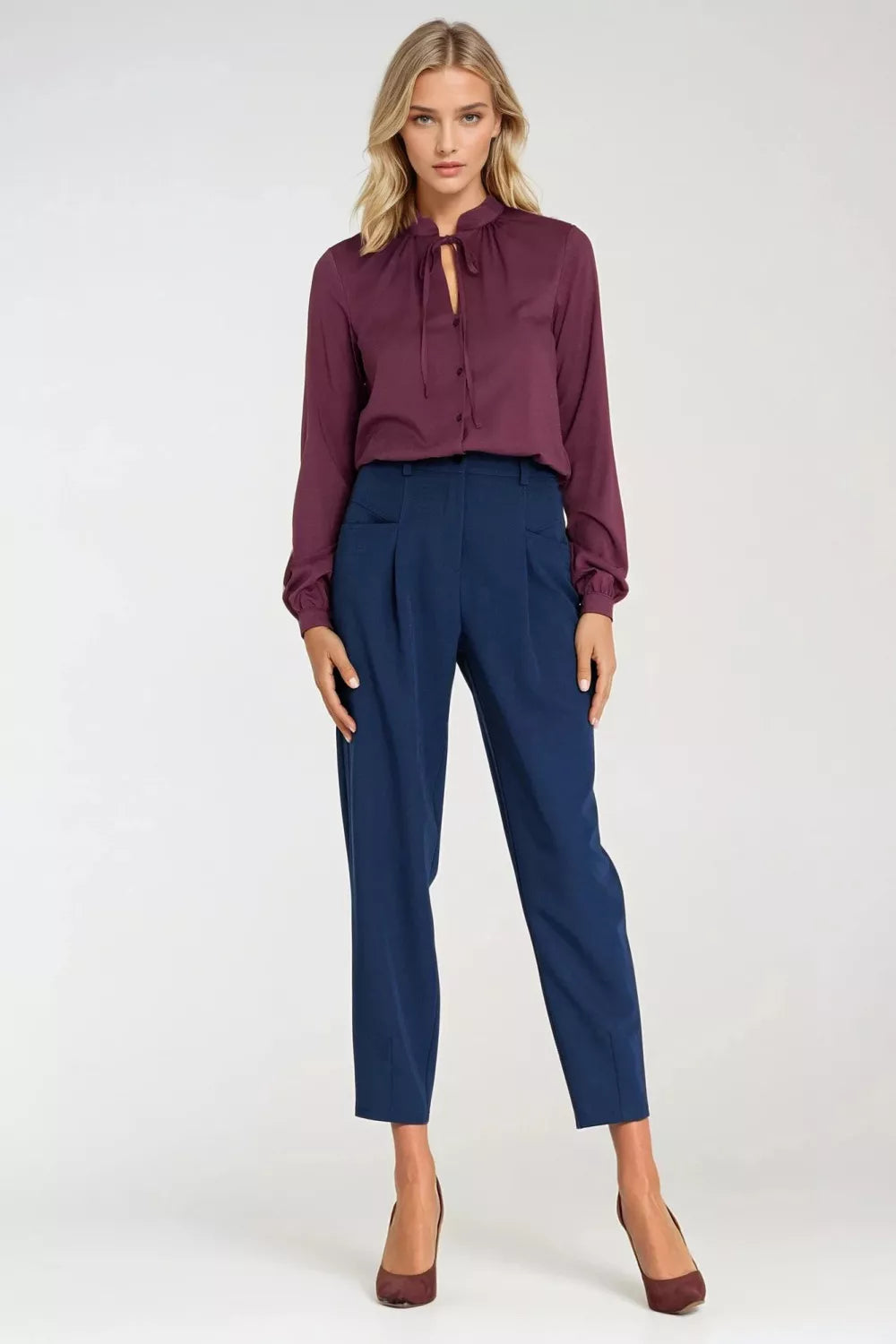 Marškiniai ilgomis rankovėmis modelis 219785 Nife