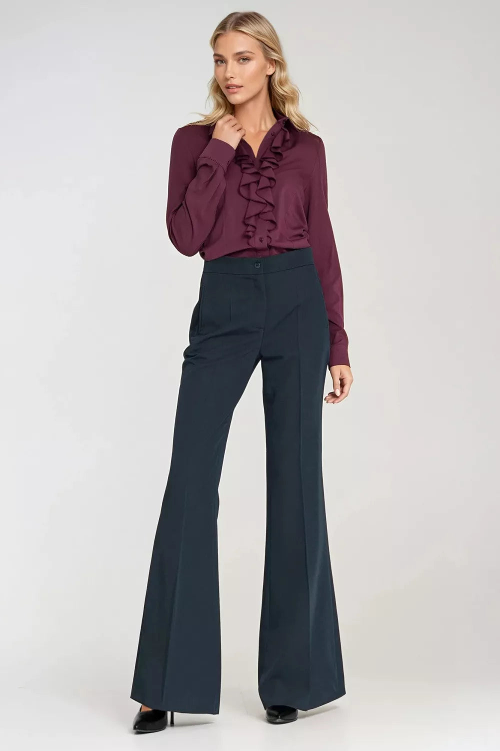 Marškiniai ilgomis rankovėmis, modelis 219786 Nife