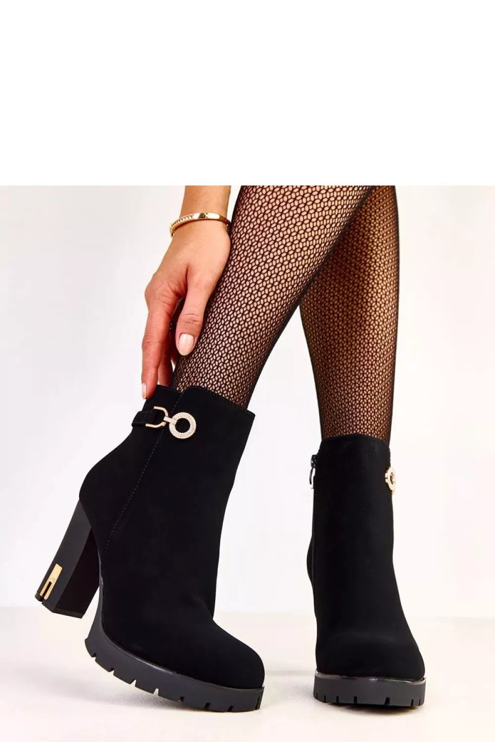 Auliniai batai su kulnu, modelis 219958 Solea