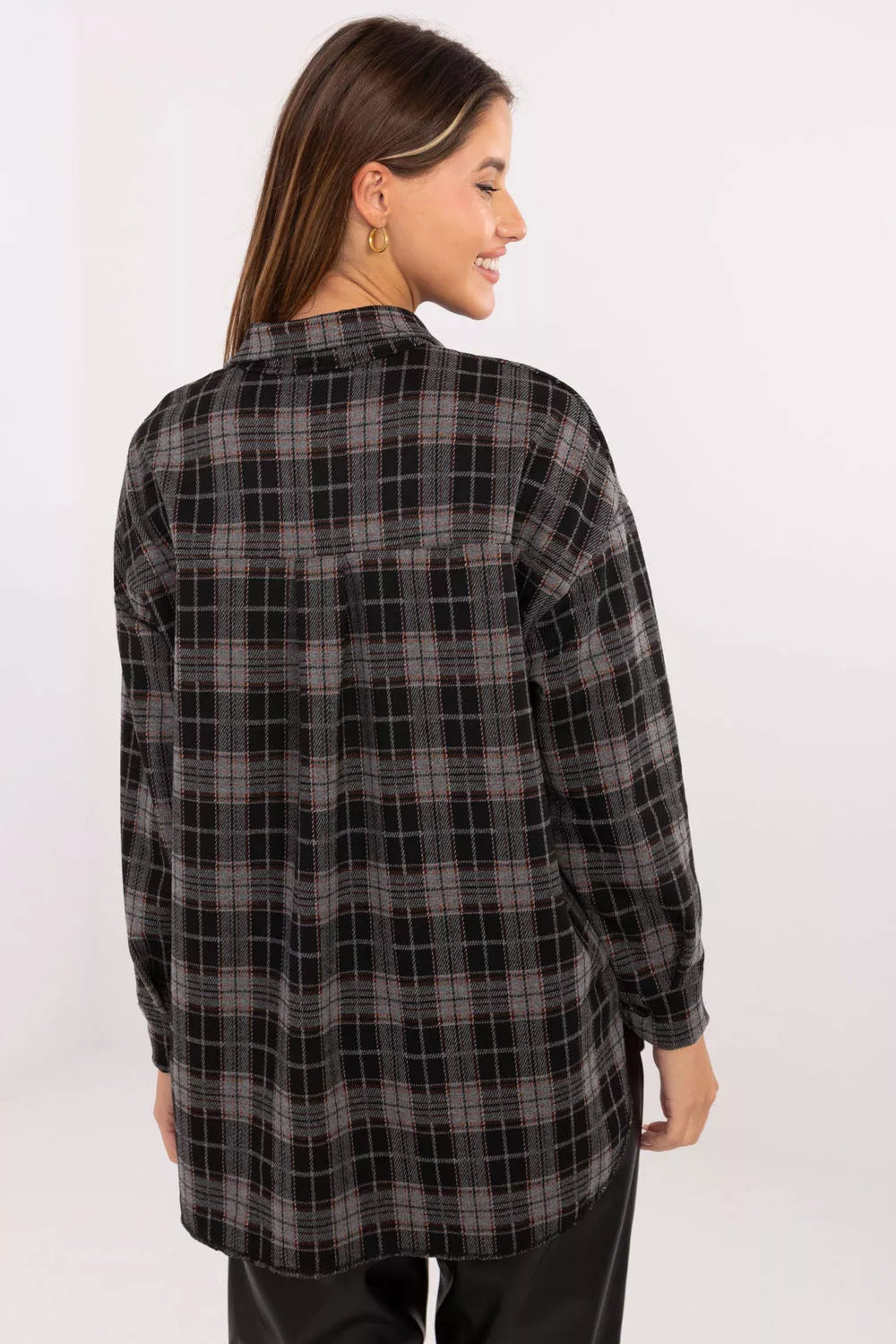 Marškiniai ilgomis rankovėmis, modelis 220042, Italy Moda