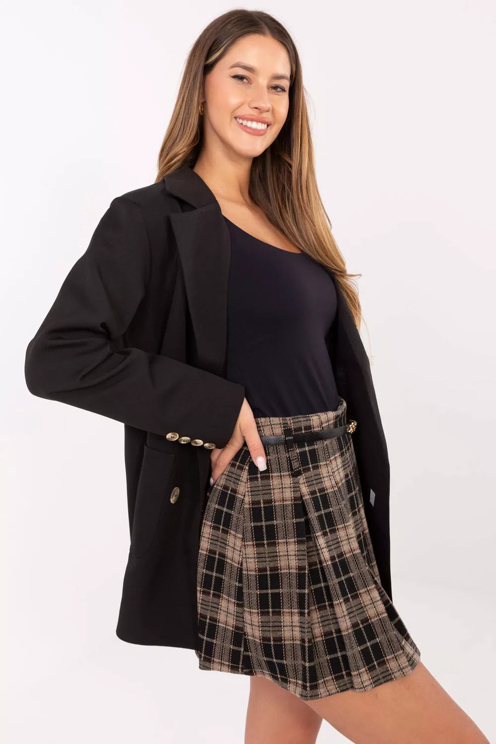 Trumpas sijonas, modelis 220045 Italy Moda