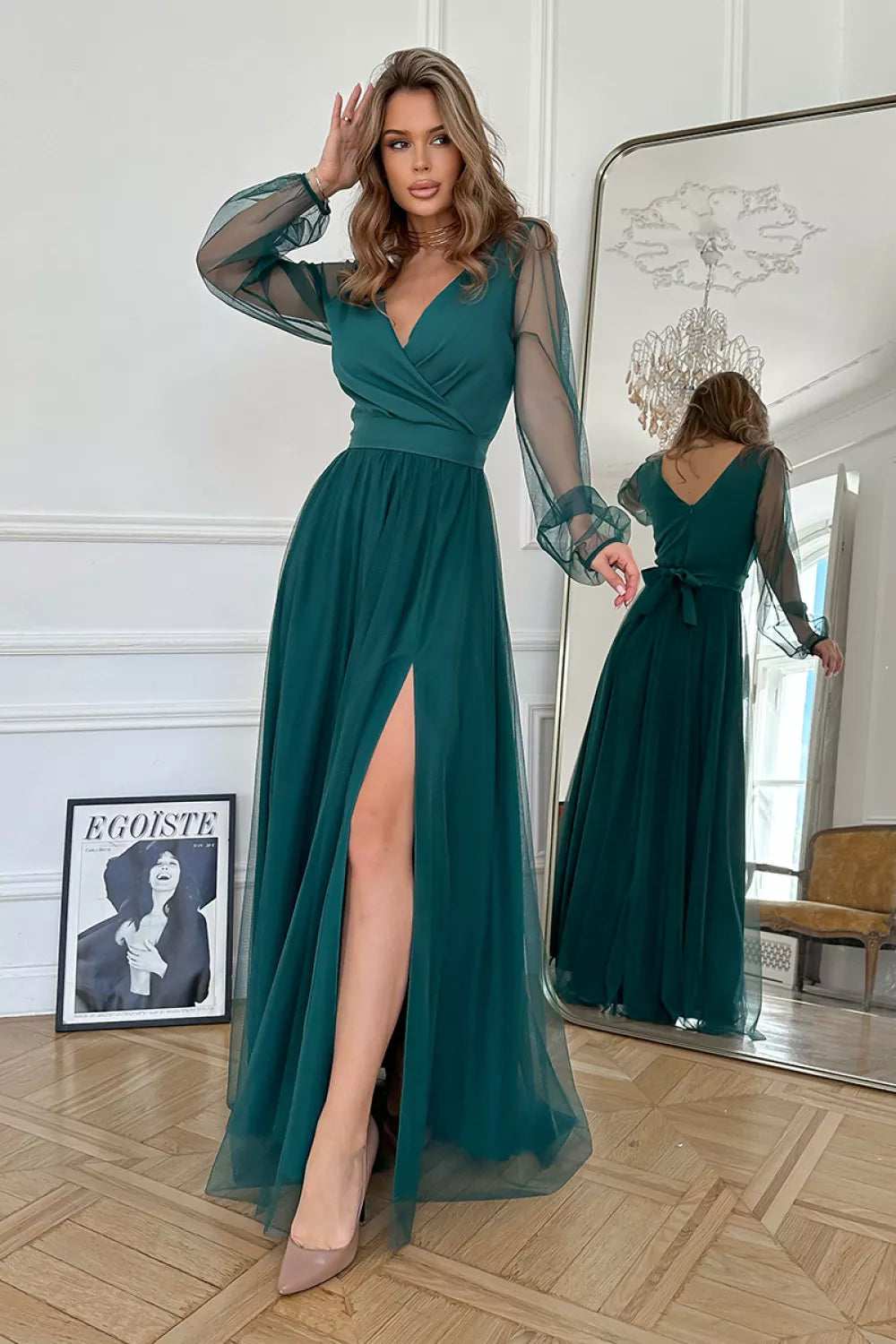 Ilga suknelė modelis 220099 Bicotone